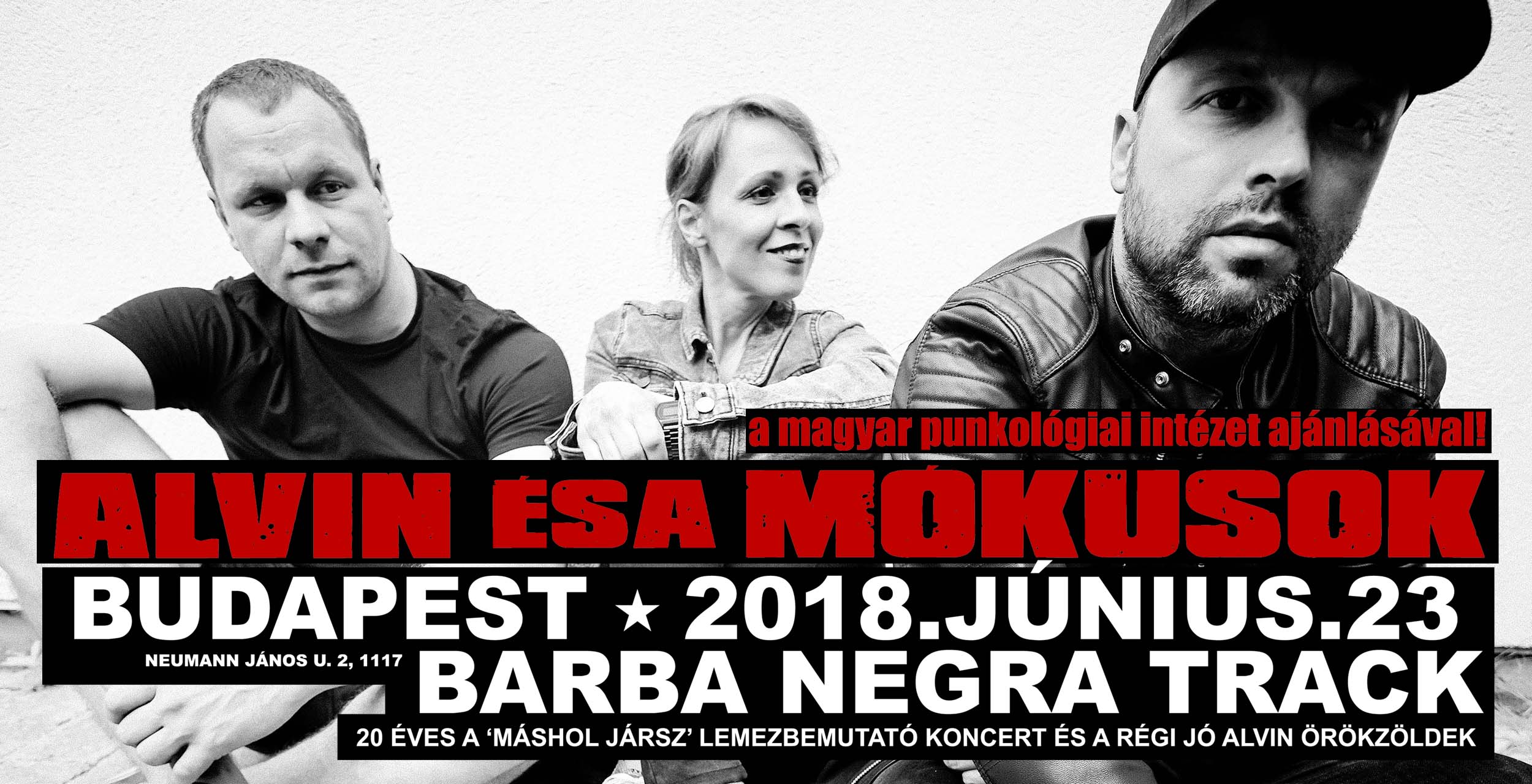 20 ÉVES A MÁSHOL JÁRSZ! LEMEZBEMUTATÓ BUDAPESTEN!